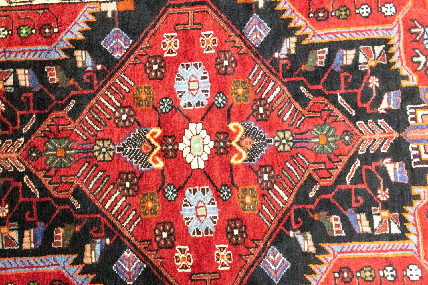Perserteppich - Nomadic 155 x 108 cm - rot
