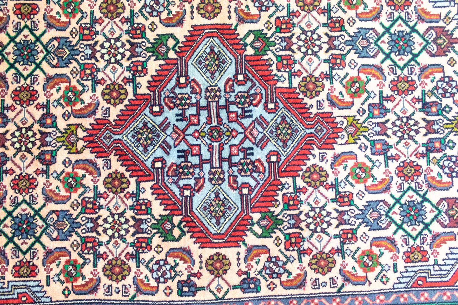 Perserteppich - Nomadic 157 x 102 cm - blau