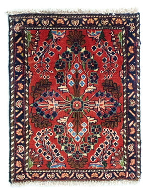 Perserteppich - Nomadic 60 x 50 cm - rot