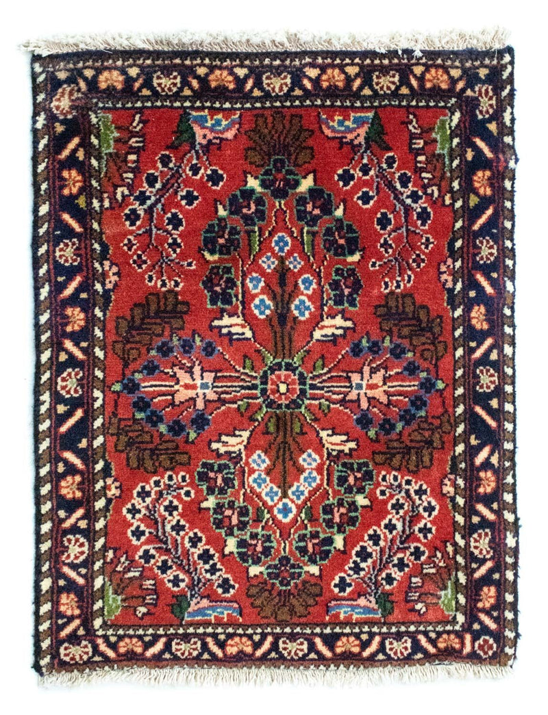 Perserteppich - Nomadic 60 x 50 cm - rot