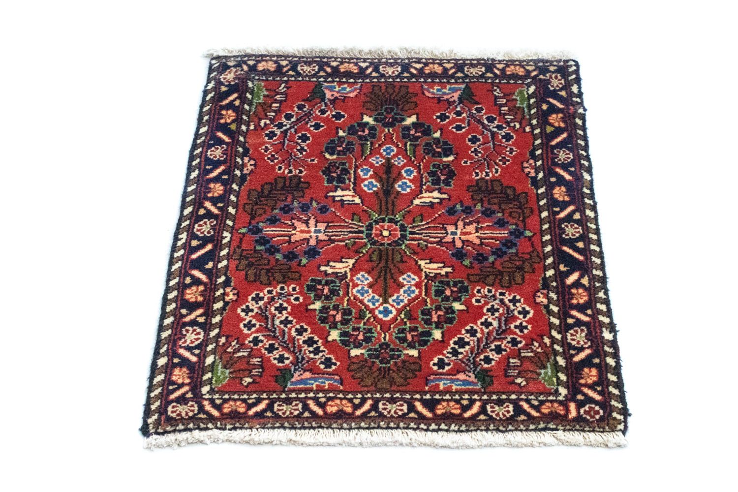 Perserteppich - Nomadic 60 x 50 cm - rot