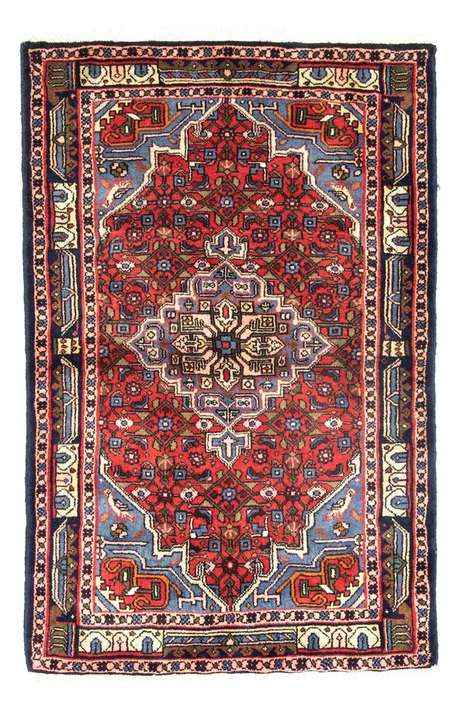 Perserteppich - Nomadic 130 x 85 cm - rot