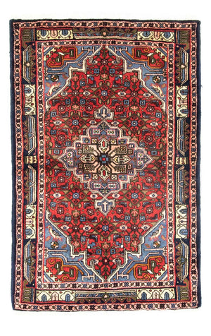 Perserteppich - Nomadic 130 x 85 cm - rot