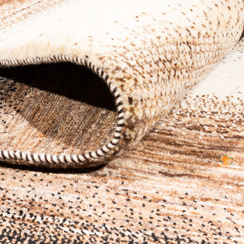 Gabbeh Teppich - Loribaft Perser - 241 x 174 cm - natur