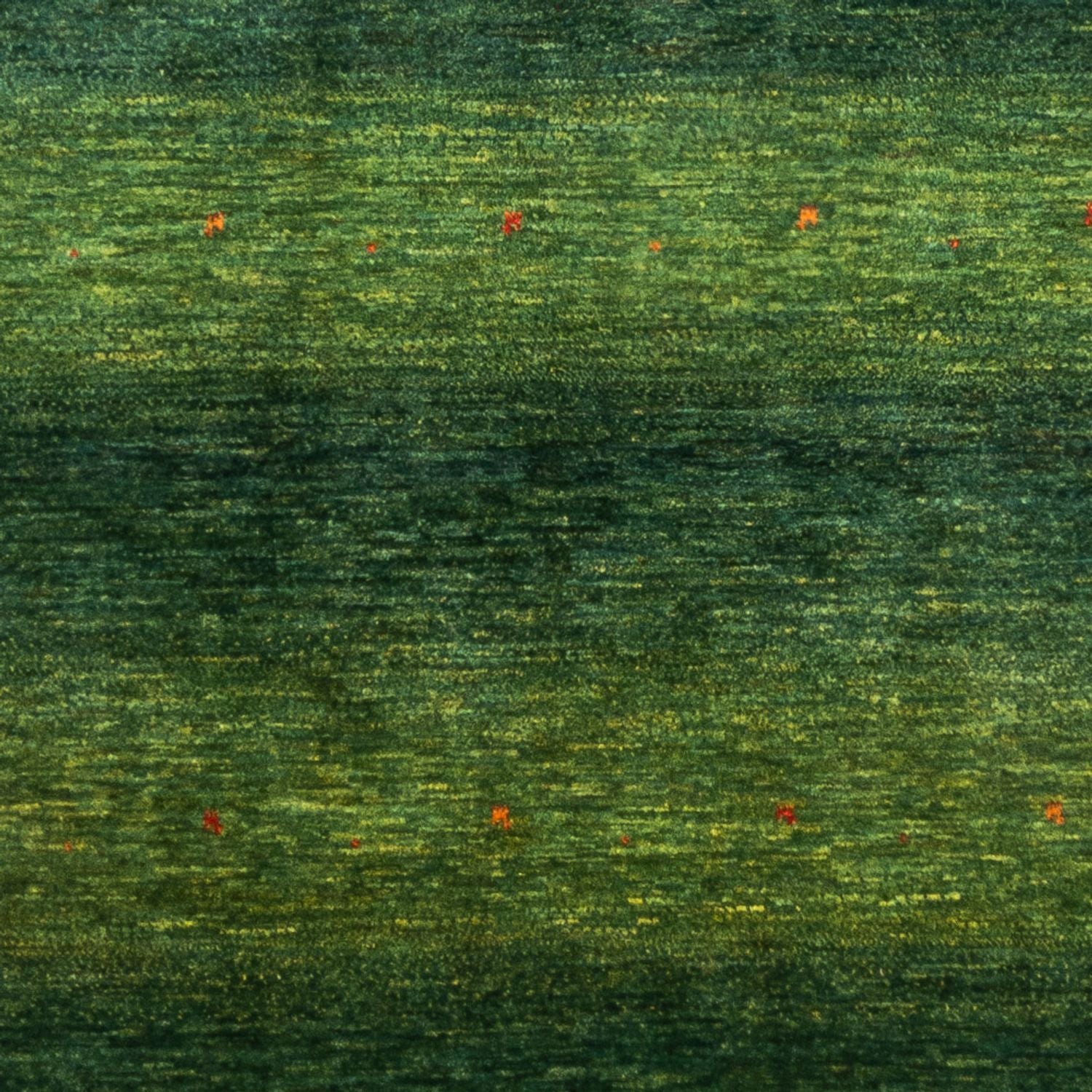 Gabbeh Teppich - Loribaft Perser - 244 x 172 cm - grün