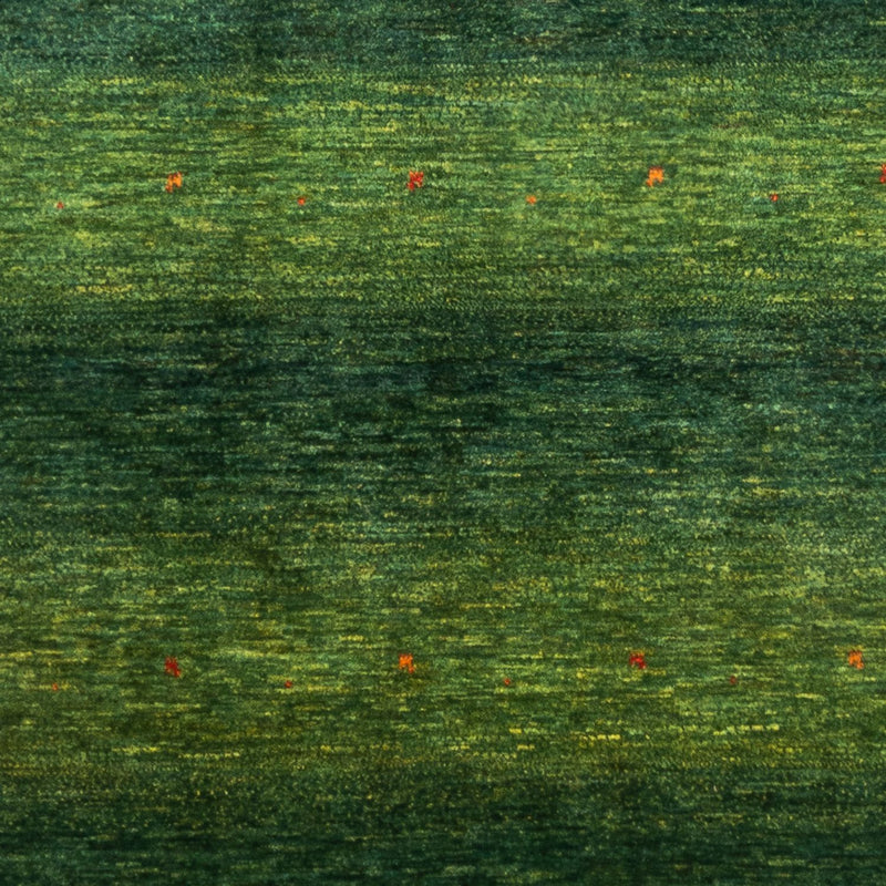 Gabbeh Teppich - Loribaft Perser - 244 x 172 cm - grün