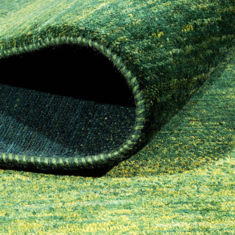 Gabbeh Teppich - Loribaft Perser - 244 x 172 cm - grün