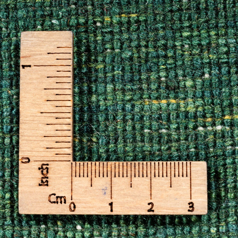 Gabbeh Teppich - Loribaft Perser - 244 x 172 cm - grün
