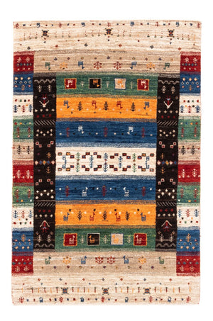 Gabbeh Teppich - Loribaft Perser - Royal - 124 x 83 cm - mehrfarbig