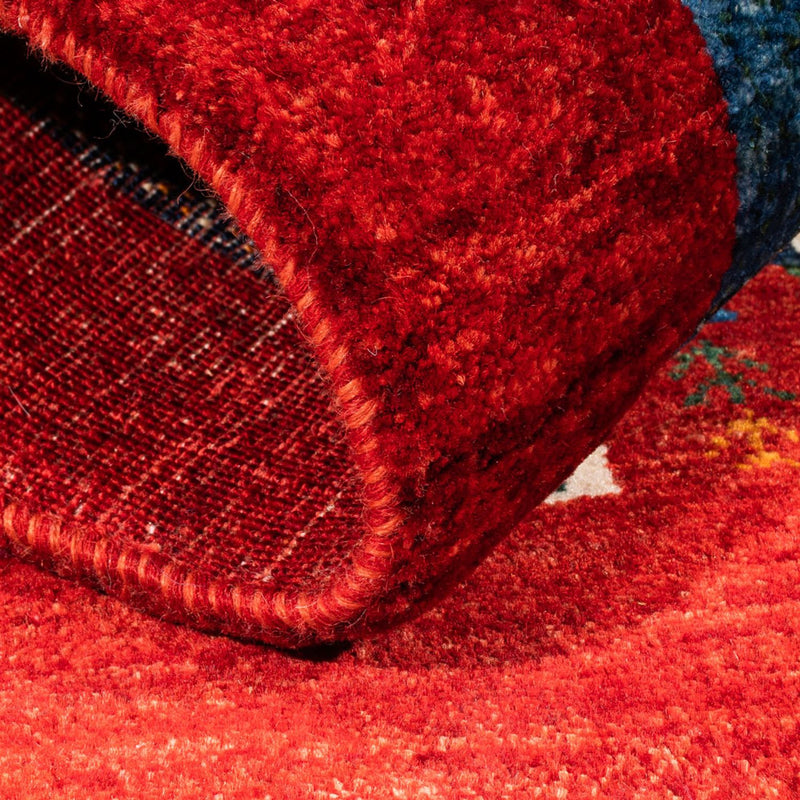 Gabbeh Teppich - Loribaft Perser - Royal - 122 x 84 cm - mehrfarbig