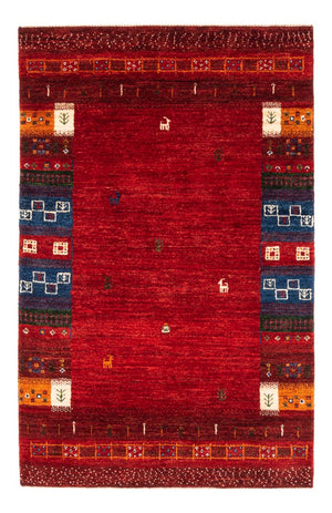 Gabbeh Teppich - Loribaft Perser - Royal - 130 x 86 cm - mehrfarbig