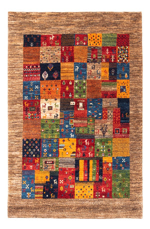 Gabbeh Teppich - Loribaft Perser - Royal - 148 x 100 cm - mehrfarbig