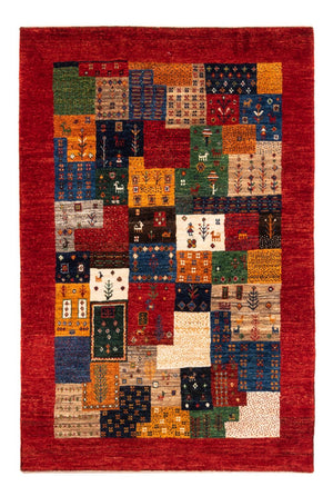 Gabbeh Teppich - Loribaft Perser - Royal - 125 x 84 cm - mehrfarbig