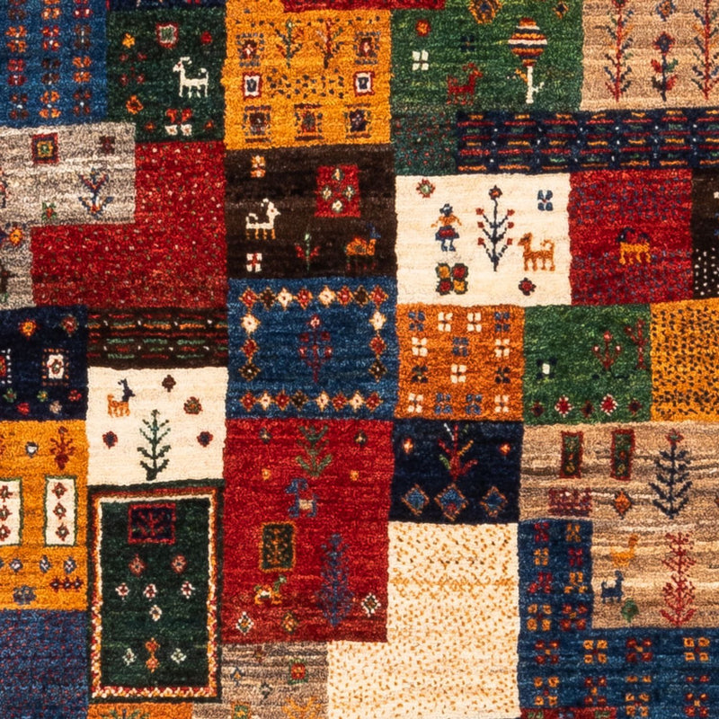 Gabbeh Teppich - Loribaft Perser - Royal - 125 x 84 cm - mehrfarbig
