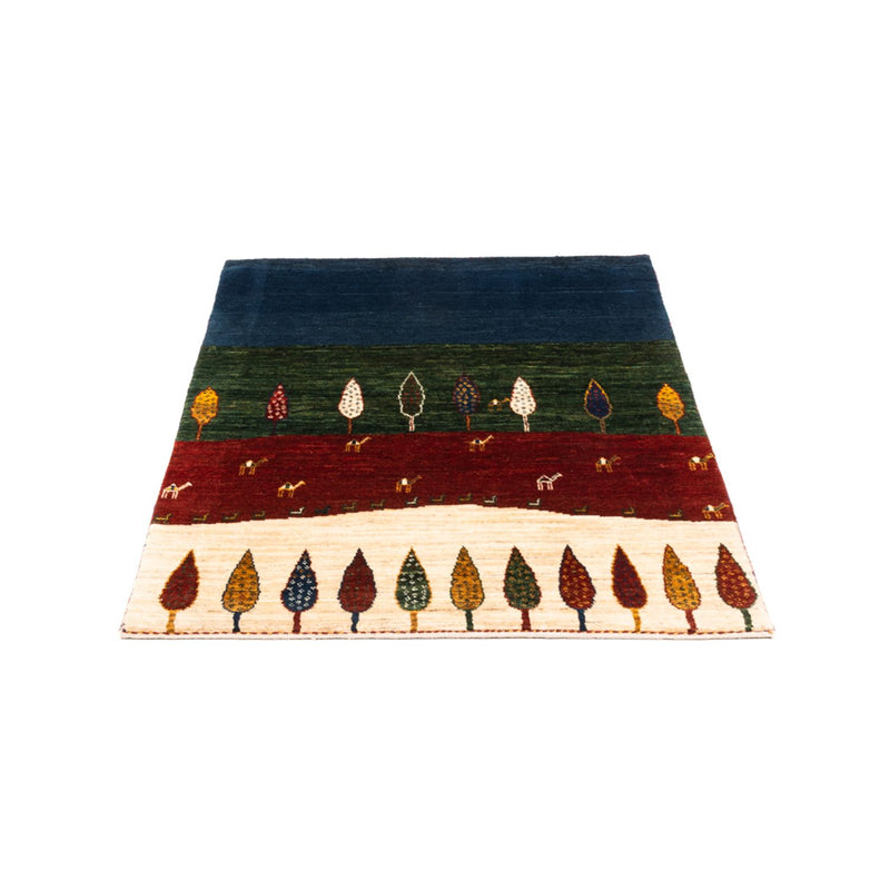 Gabbeh Teppich - Loribaft Perser - Royal - 122 x 83 cm - mehrfarbig