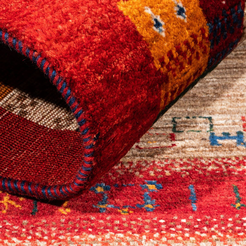 Gabbeh Teppich - Loribaft Perser - Royal - 140 x 83 cm - mehrfarbig