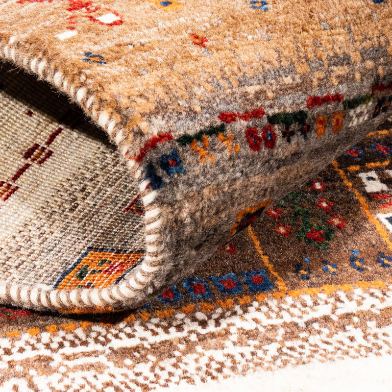 Gabbeh Teppich - Loribaft Perser - Royal - 124 x 85 cm - mehrfarbig