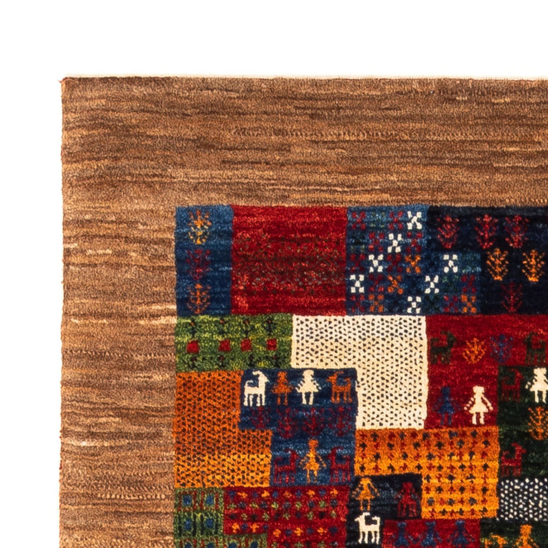 Gabbeh Teppich - Loribaft Perser - Royal - 134 x 88 cm - mehrfarbig
