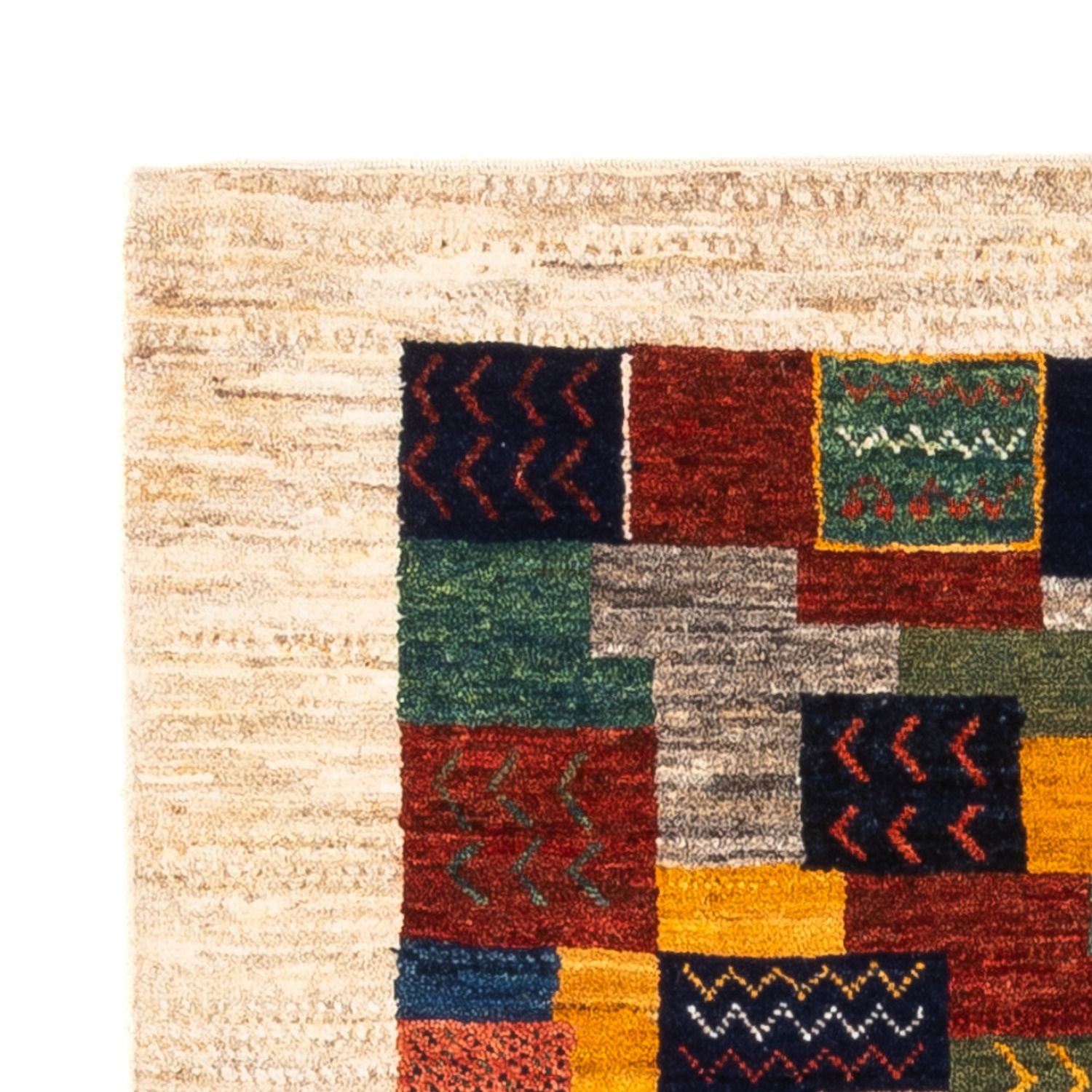 Gabbeh Teppich - Loribaft Perser - Royal - 114 x 85 cm - mehrfarbig