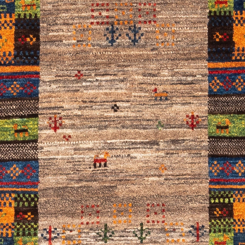 Gabbeh Teppich - Loribaft Perser - Royal - 128 x 80 cm - mehrfarbig