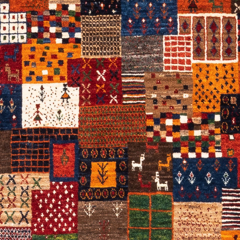 Gabbeh Teppich - Loribaft Perser - Royal - 145 x 89 cm - mehrfarbig