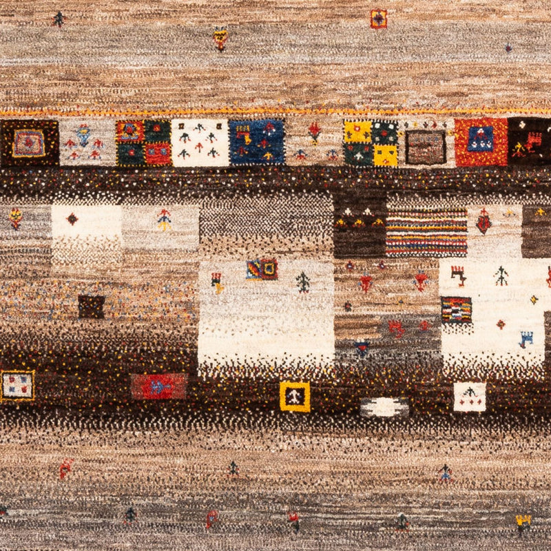 Gabbeh Teppich - Loribaft Perser - Royal - 202 x 153 cm - mehrfarbig