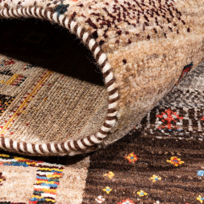 Gabbeh Teppich - Loribaft Perser - Royal - 202 x 153 cm - mehrfarbig