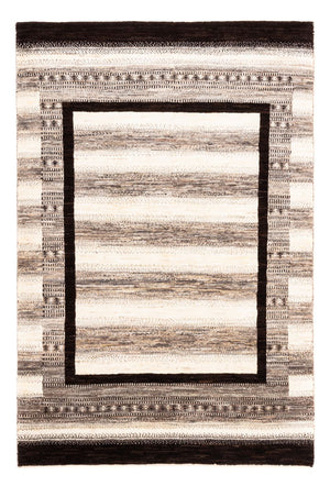 Gabbeh Teppich - Loribaft Perser - Royal - 194 x 133 cm - natur