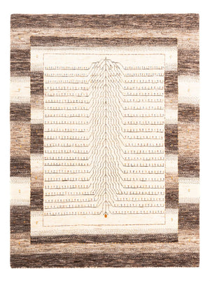 Gabbeh Teppich - Loribaft Perser - 202 x 154 cm - natur