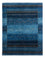Gabbeh Teppich - Loribaft Perser - 209 x 160 cm - blau