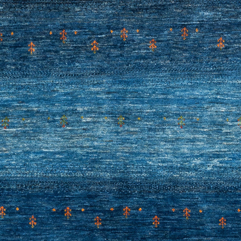 Gabbeh Teppich - Loribaft Perser - 209 x 160 cm - blau