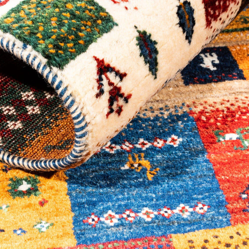 Gabbeh Teppich - Loribaft Perser - Royal - 140 x 100 cm - mehrfarbig