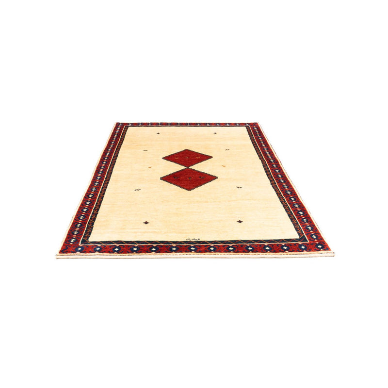 Gabbeh Teppich - Perser - 210 x 140 cm - beige