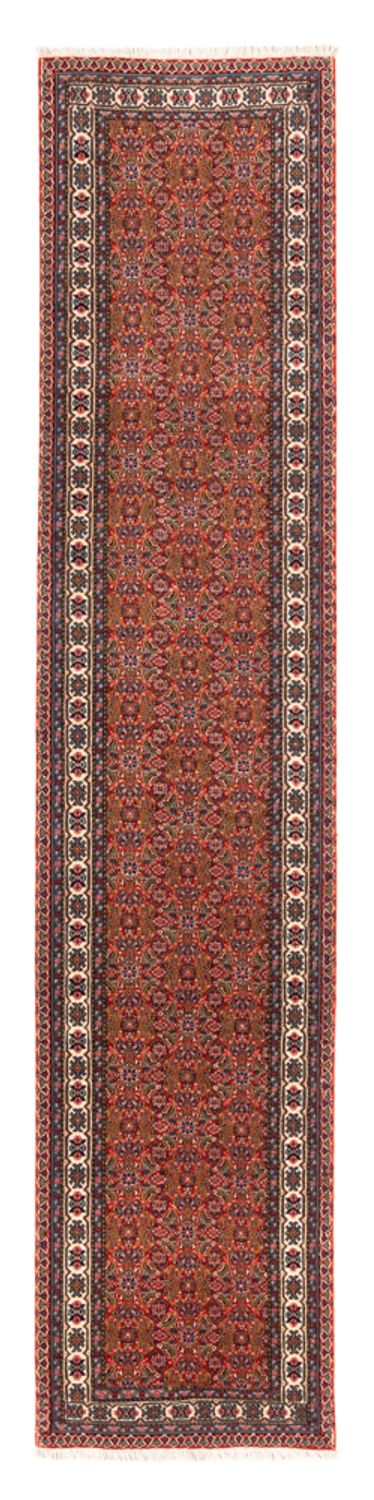 Läufer Perser - Täbriz - 330 x 70 cm - rot