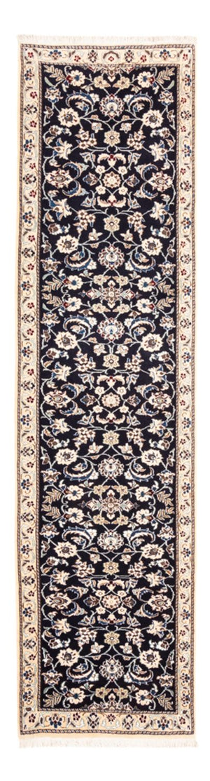 Läufer Perser - Nain - 281 x 72 cm - dunkelblau