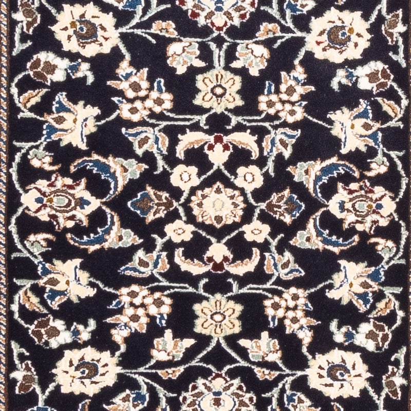 Läufer Perser - Nain - 281 x 72 cm - dunkelblau