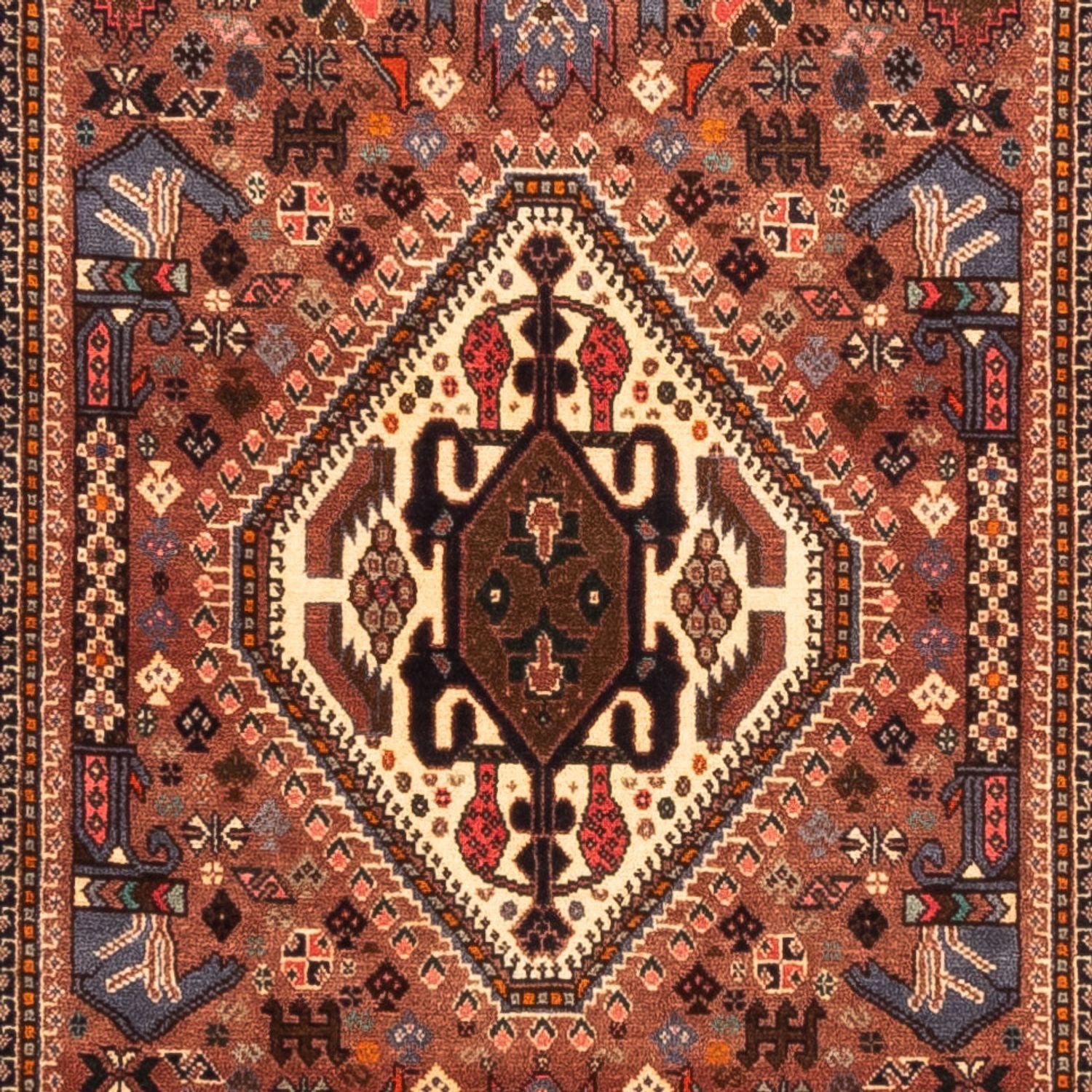 Läufer Perser - Nomadic - 240 x 80 cm - braun