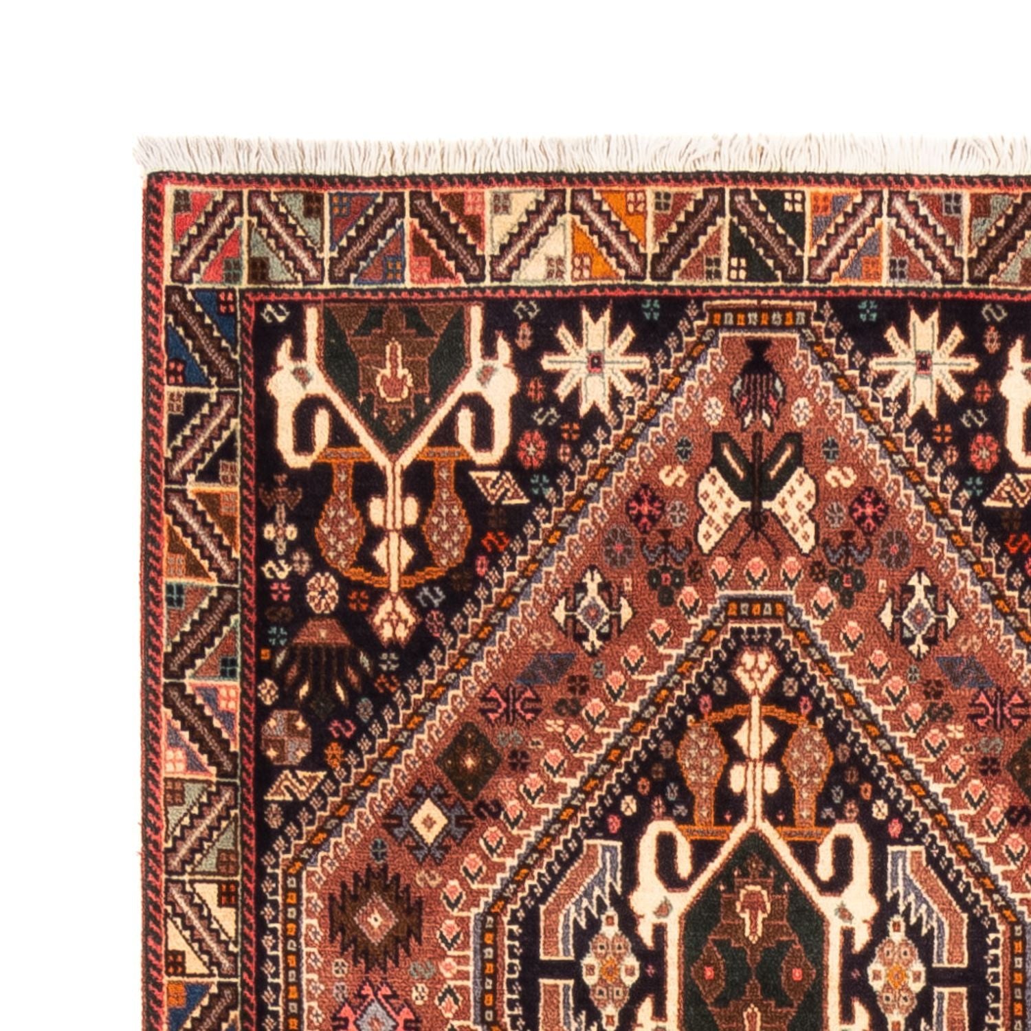 Läufer Perser - Nomadic - 240 x 80 cm - braun