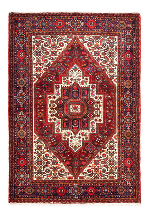 Perserteppich - Nomadic - 147 x 104 cm - rot