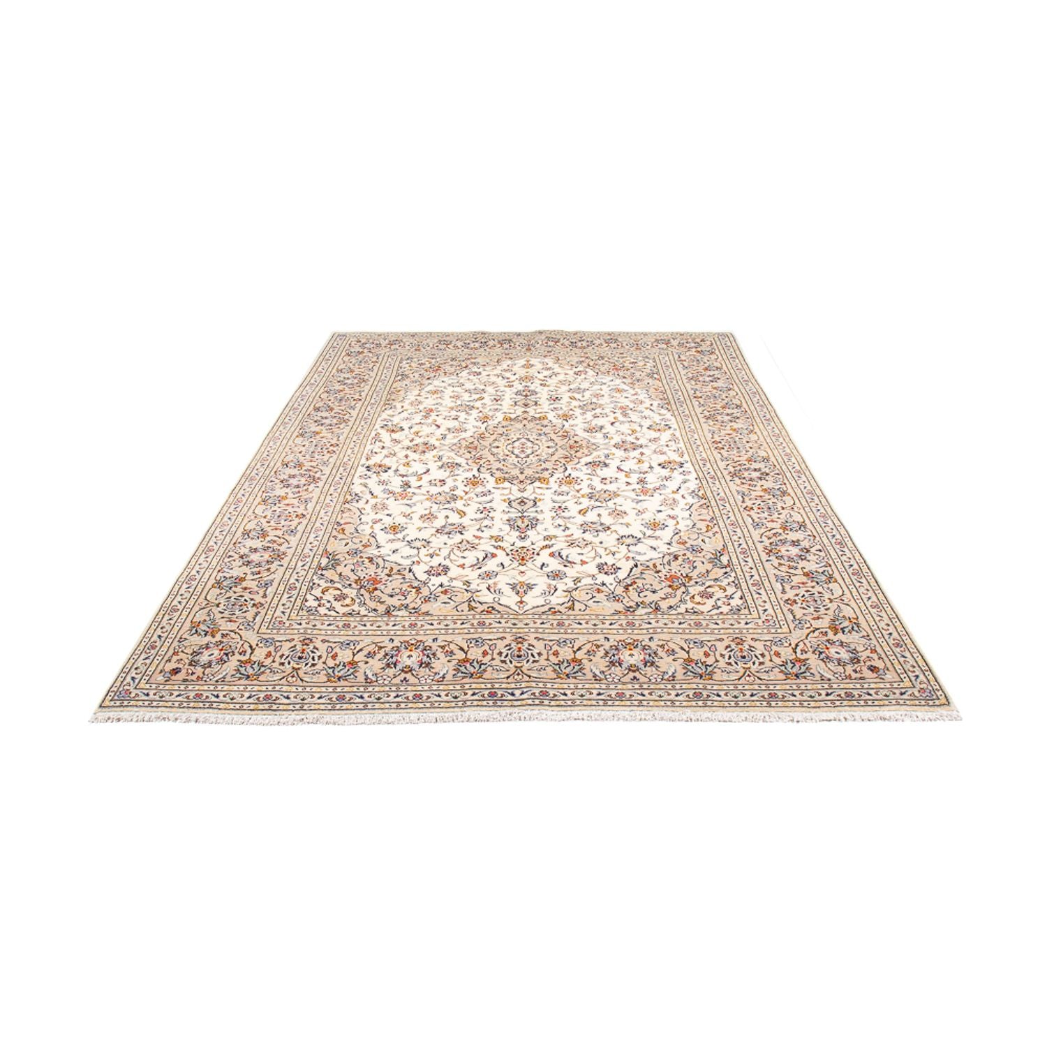 Perserteppich - Keshan - 300 x 194 cm - creme