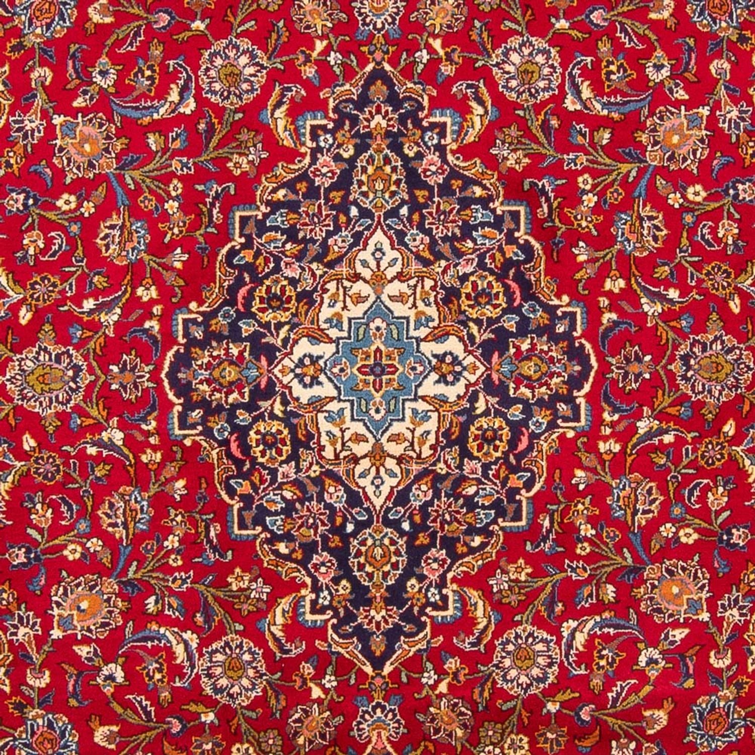Perserteppich - Keshan - 343 x 242 cm - rot