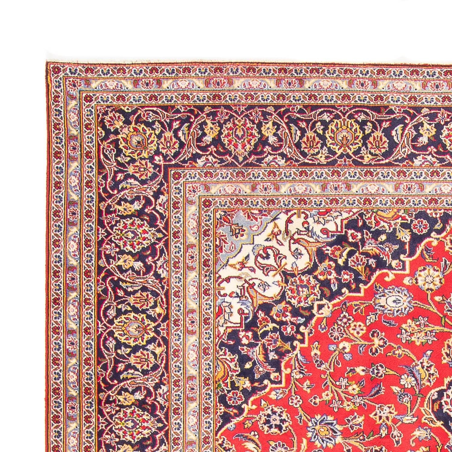 Perserteppich - Keshan - 345 x 244 cm - rot