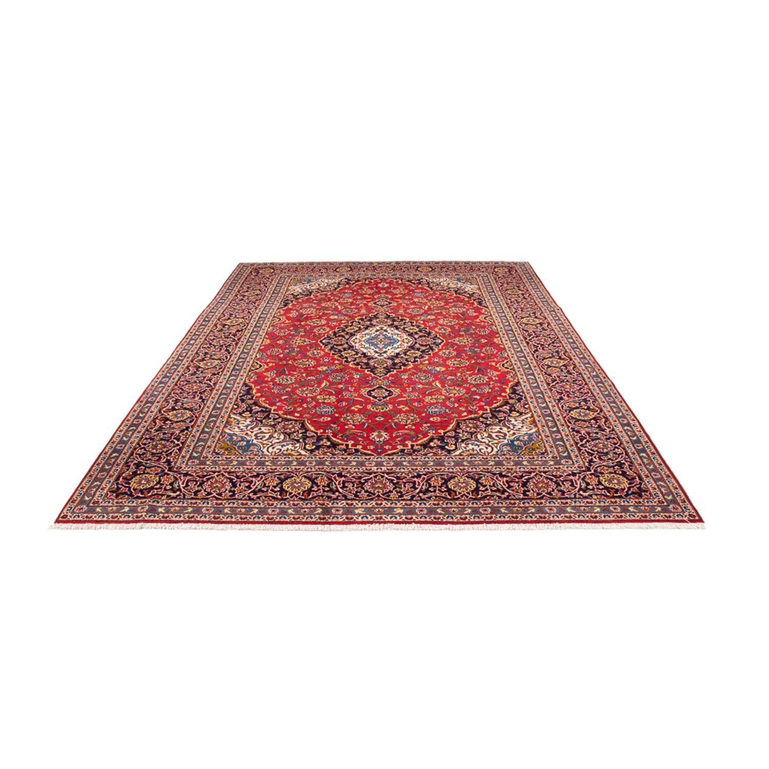 Perserteppich - Keshan - 343 x 247 cm - rot