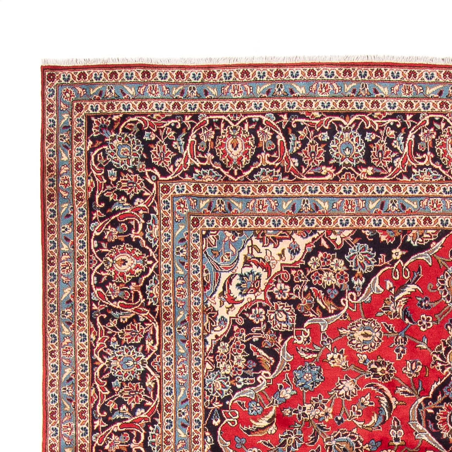 Perserteppich - Keshan - 348 x 245 cm - rot