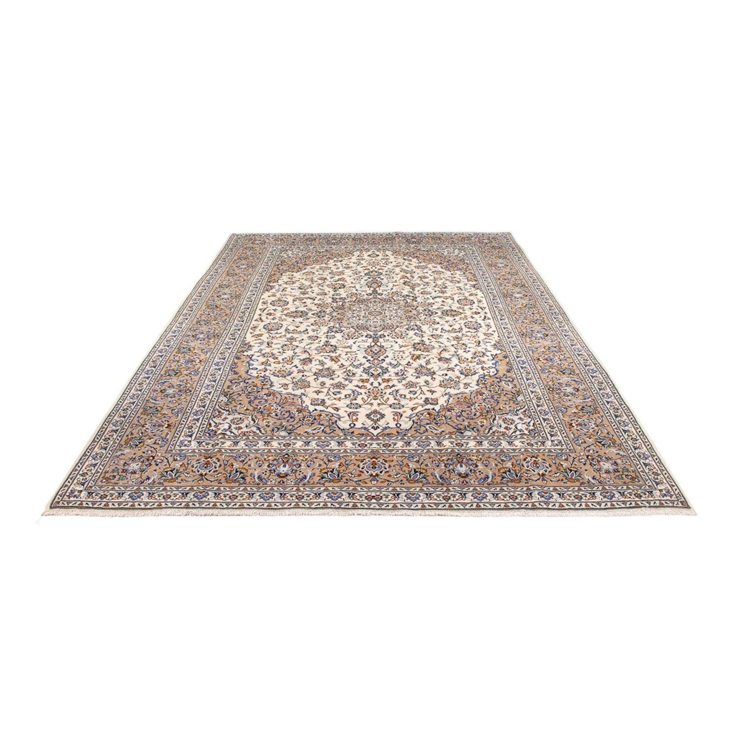 Perserteppich - Keshan - 356 x 240 cm - creme