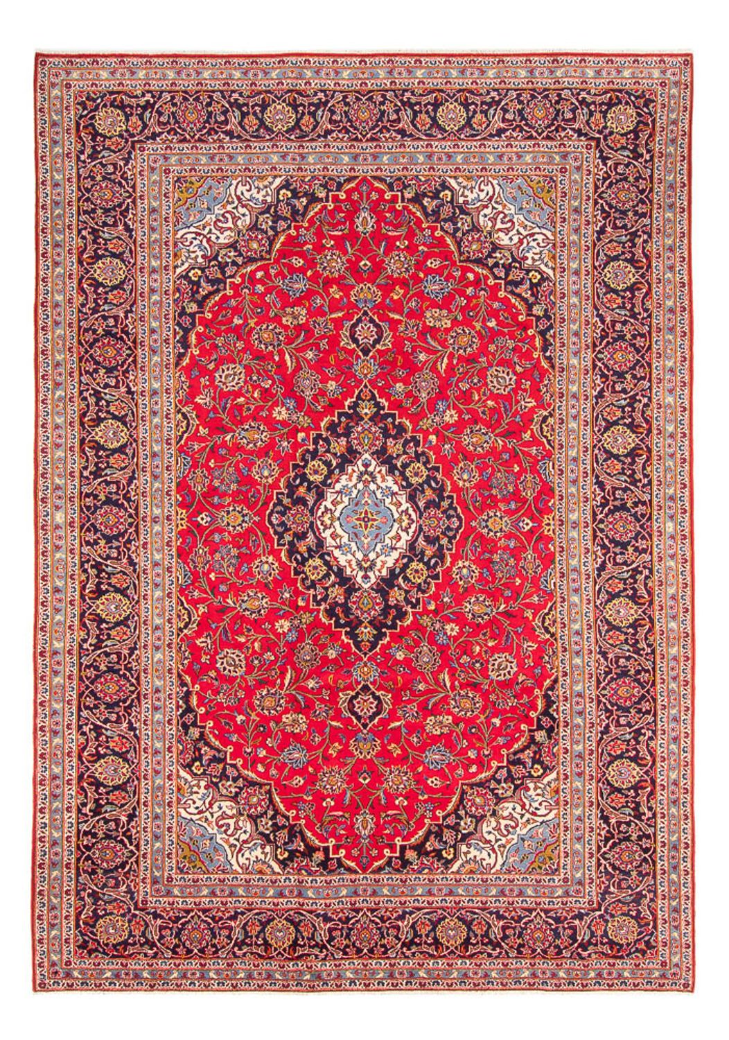 Perserteppich - Keshan - 346 x 247 cm - rot