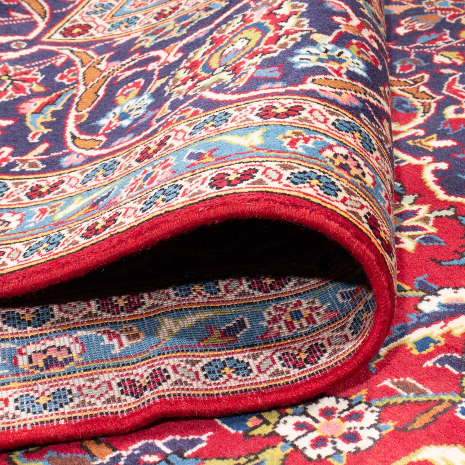 Perserteppich - Keshan - 348 x 247 cm - rot