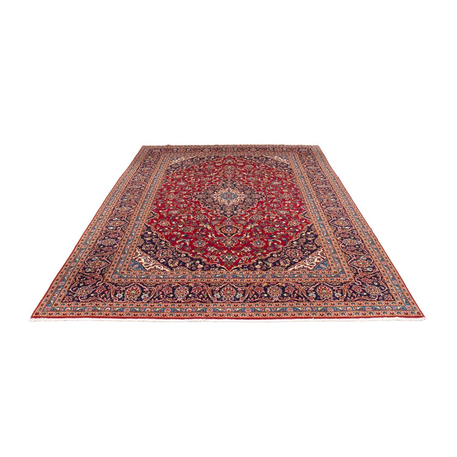 Perserteppich - Keshan - 348 x 247 cm - rot