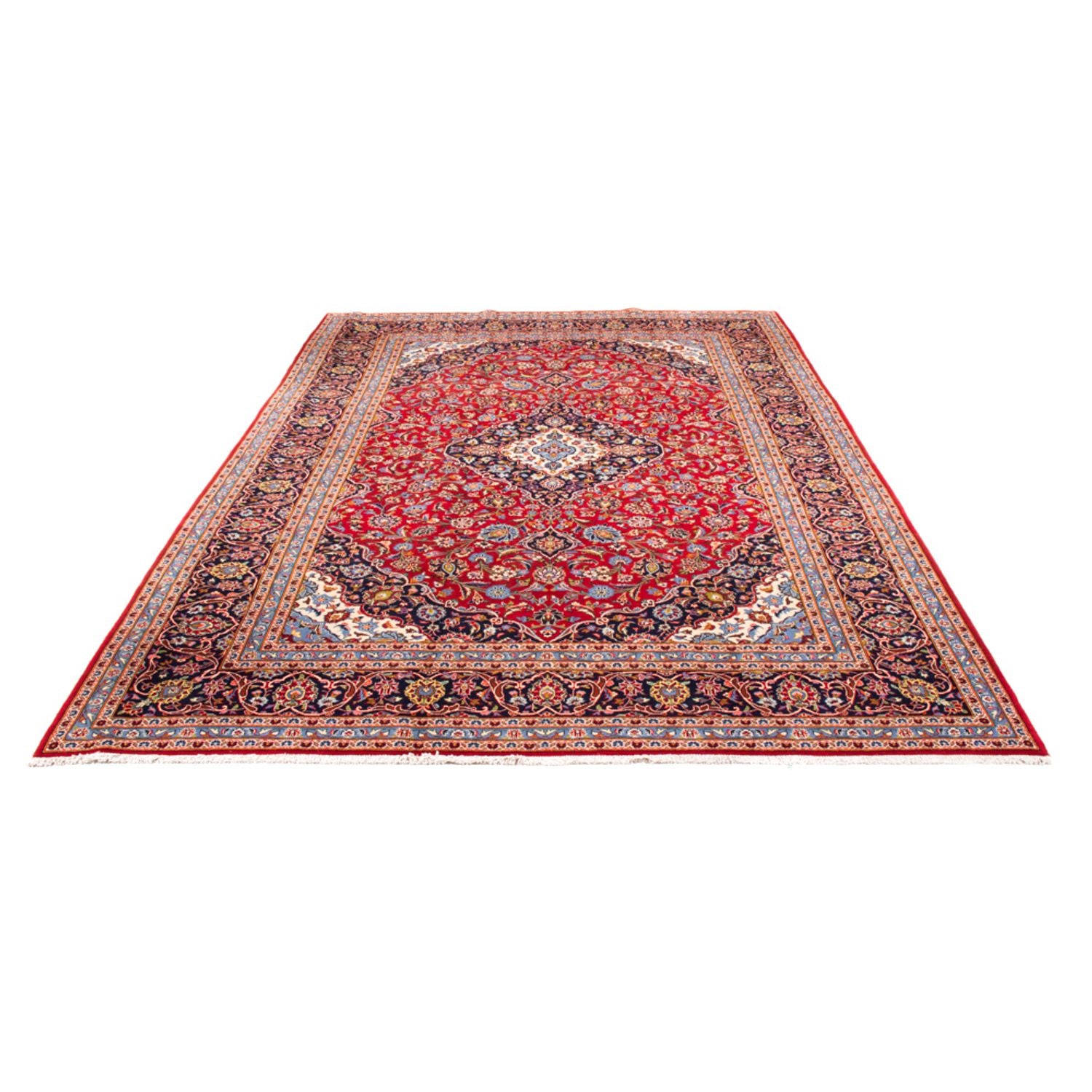 Perserteppich - Keshan - 349 x 247 cm - rot