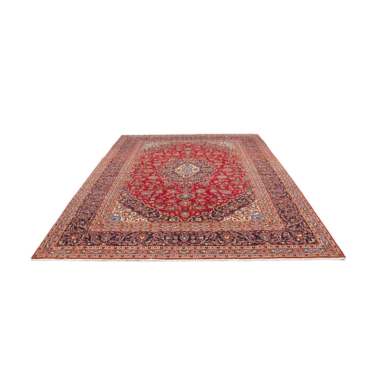 Perserteppich - Keshan - 346 x 250 cm - rot